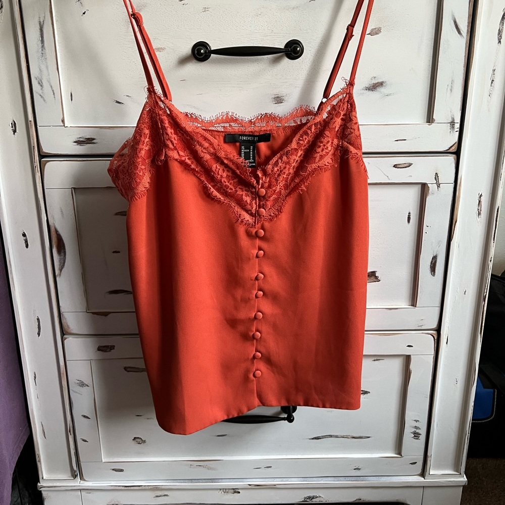 Forever 21 Button Down Blouse